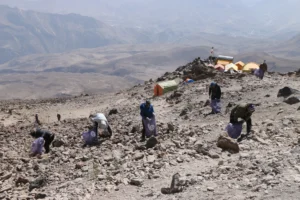 Damavand Mount Cleanup Campaign 