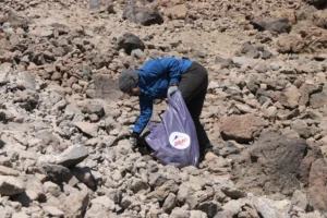 Damavand Mount Cleanup Campaign 