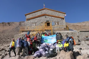 Damavand Mount Cleanup Campaign 